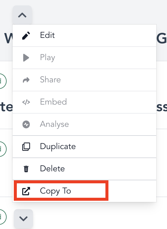 copy plio option