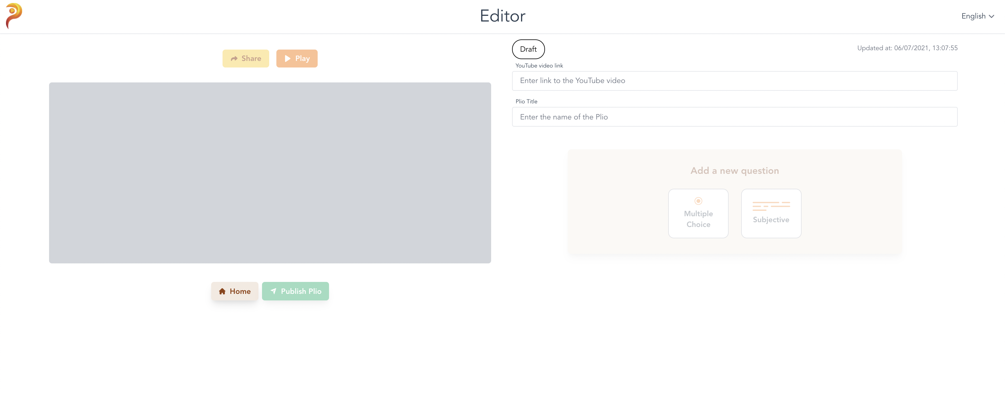 Empty Editor